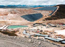 Impactos de la minera de oro Yanacocha de Newmont