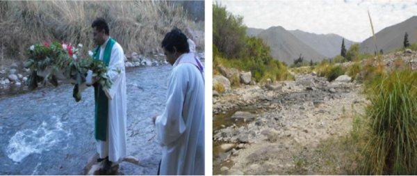 con tristeza e impotencia veo cmo el ro se seca